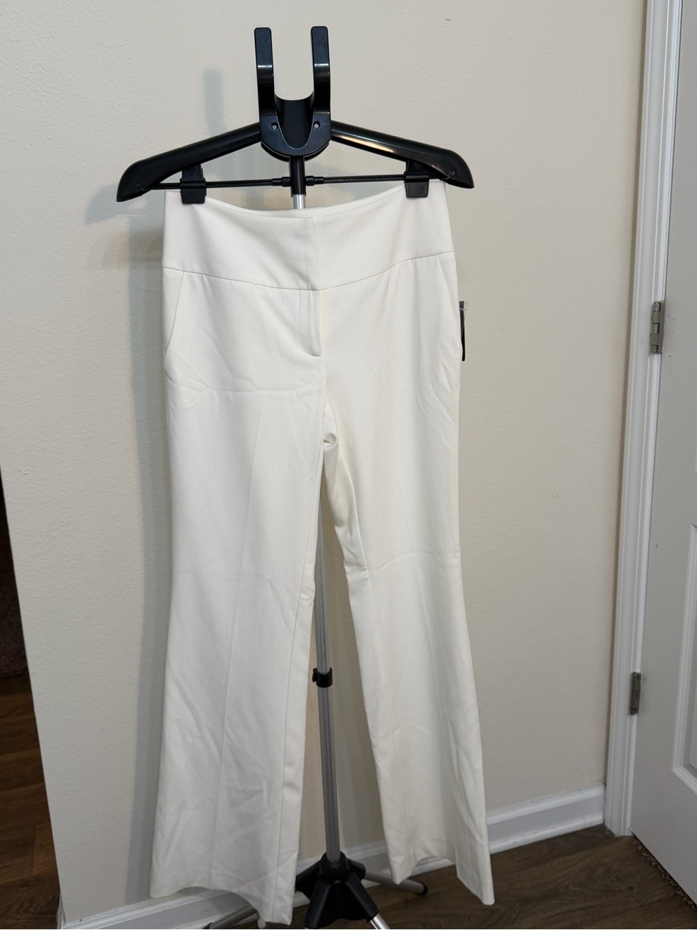 Macy's INC Concepts White Wide-Leg Stretch Pants